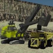 Open Cut Coal Mine Animation