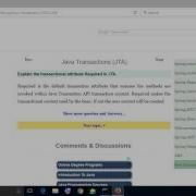 Explain The Transactional Attribute Required In JTA Javapedia Net
