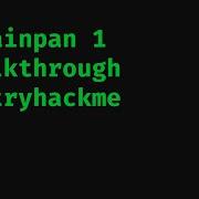 Brainpan 1 Tryhackme Walkthrough