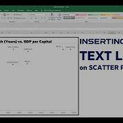 Data Text Labels On Scatter Plot