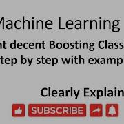 AI EN 13 Gradient Boosting Classification From Scratch Ensemble Technique Boosting