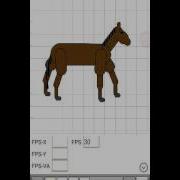 Pivot Animator Horse Walk Test