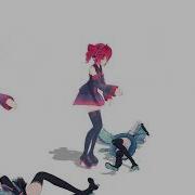 MMD Shitpost Mike And Teto Fights Their Reflections