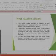 Active Screen In HP QTP UFT