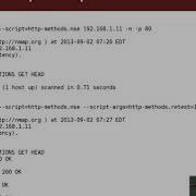 005 HTTP Method Testing With Nmap Metasploit