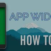 How To Make Android Application Widget In Android Studio