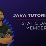 Static Data Members Java Programming In Hindi