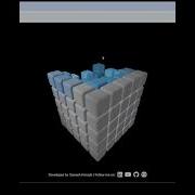 Interactive 3D Cube Effect Using Three Js WebGL Webgl 3danimation 3dgraphics Threejs