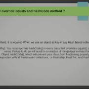 Java Interview Question 9 Why We Override Equals And HashCode Method