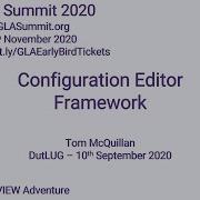 DutLUG LabVIEW Configuration Editor Framework CEF