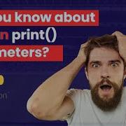 Python Print Function Parameters Python Course For Beginners Learn Python With Football