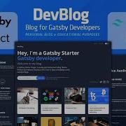 Gatsby Blog Theme MDX Using Tailwind CSS For Developers