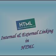 Internal And External Linking In HTML