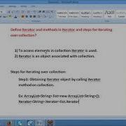11 Explain Iterator And Methods In Iterator In Java