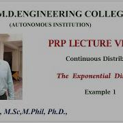 Exponential Distribution Examples Continous Random Variable Probability Random Process