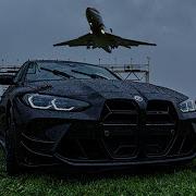 BMW M3 G80 Competition 700hp ALL BLACK RAINY DAY 4K