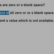 SQL Null Values Are Zero Or Blank Space