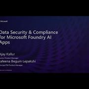 Data Security Compliance For Azure Foundry AI Apps Agents