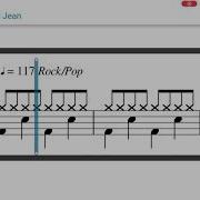 Billie Jean Rockschool Drums Grade 1 Drumless