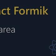 React Formik Tutorial 34 Textarea