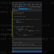 OOP C Complex Number Program C Oop Project Shorts