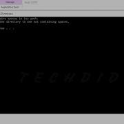 Current Directory Contains Spaces In Its Path SOLVED