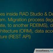 Databases Inside RAD Studio Delphi Ecosystem