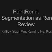 PointRend Image Segmentation As Rendering