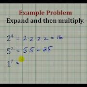 Examples Evaluate Exponential Expressions