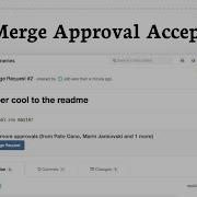 Как одобрить запрос на слияние в GitLab Branch Accept