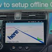 How To Setup Offline Maps On Android Stereo Via HERE WeGo