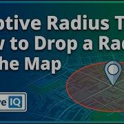 Maptive Radius Tool How To Drop A Radius On The Map
