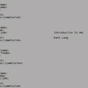 XML Tutorial 1 Introduction