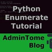 Python Enumerate Tutorial
