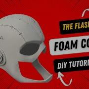 How To Make The Flash Mask With EVA Foam Step By Step DIY Cosplay Tutorial