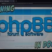 Running PhpBB Bulletin Board Forum In Docker On Ubuntu Server