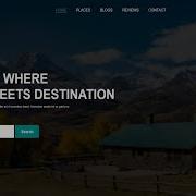 Travel Website Using HTML CSS Step By Step Tutorial Fast Code