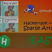 Hackerrank Sparse Arrays Walkthrough Python Hackerrank