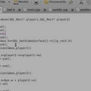 SDL Tutorial 15 Simple Pong Game Part 4 Example Program 6