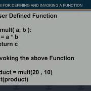 15 USER DEFINED FUNCTIONS IN PYTHON