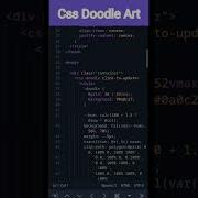 Css Doodle Art Using Css Doodle Js Coding Status Shortcodingvideo Css Codingstatus Python