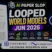 Looped World Models Jun 2026