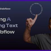 Circular Text Animation In Webflow Day 7 100 Days Of Webflow