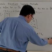 Parabolic Equations Implicit Methods