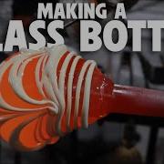 Making A Handblown Glass Bottle Full Glassblowing Demonstrations