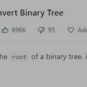 LeetCode 226 Invert Binary Tree