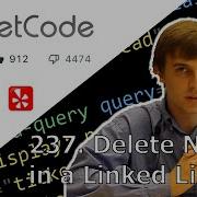 LeetCode 237 Delete Node In A Linked List Solution Explained Java