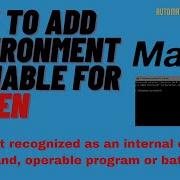 How To Setup Environment Variables For Maven In Windows 10 Mvn Is Not Recognized Maven Tutorial
