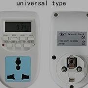 QUICK SENSE Digital Programmable Electronic Timer For Mobile And Laptop Charging Lighting Control
