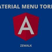 Angular Material Menu Tutorial 2021